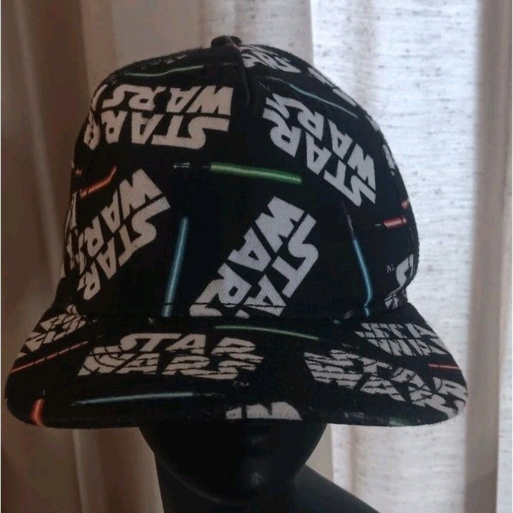 Star Wars Logo Lightsabers All Around Adjustable Strap Hat